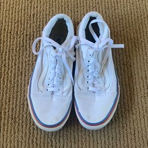 White Vans woman’s size 8